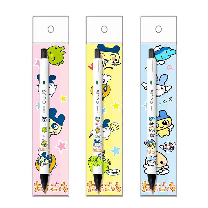 Bandai Model Tamagotchi - قلم جل تاماغوتشي لطيف قابل للسحب