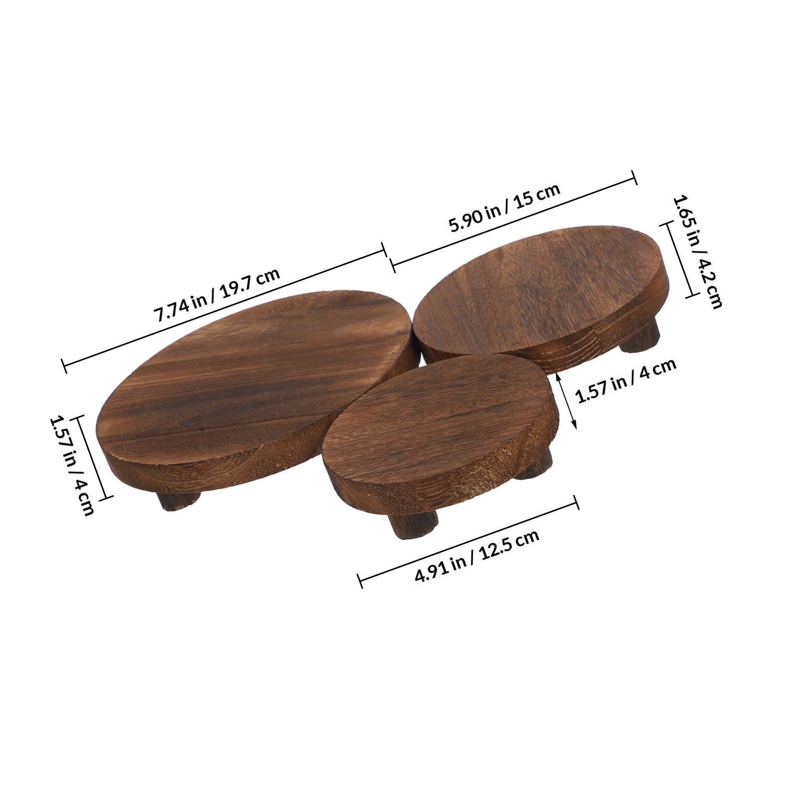 طقم من 3 قطع من حوامل النباتات - مراجعة Display Risers Set وسعره